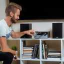 Philips Bluetooth Stereo System for Home with CD Player, Bluetooth 5.4 & Auracast, Upgraded 80W Stereo Sound, MP3, USB, Audio in, FM Radio, Bass Reflex Speaker, Remote Control Included, 80-W