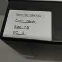 Stiletto Pumps for Women Genuine Leather Pointy Toe Kitten Heels Elegant Gorgeous Closed Toe Slip On Solid Low Heel for Business Casual Ladies Wedding Dress Shoes (7.5)