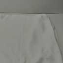 Lecloud Bessie White Curtains 54 Inch Length 2 Panels Set, Faux Linen Semi Sheer Curtains Drapes, Elegant Window Treatments for Bedroom Decor with Rod Pocket, Each 30 W x 54 L