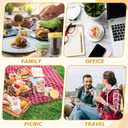 Suclain 9 Pcs Mason Jars with Lids Airtight Overnight Oats Containers Glass Storage Jars for Breakfast Lunch and Leftovers Salad Meal Prep Container for Food Storage Mush Chia Pudding (16 oz)