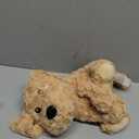 warmies Junior Microwavable & Weighted Stuffed Animals, Golden Dog - Heated Stuffed Animal Plushie for Warmth & Comfort - Cute Soft Plush Toys for Adults & Children (Boys, Girls, Babies & Toddlers)