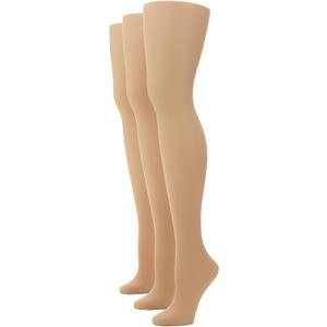 No nonsense Women’s Graduated Compression Control Top Pantyhose - Sheer Leg, Firming Control, Size 03