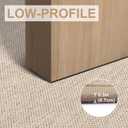 LEKEEPGO Door Mat 24"x36", Non Slip Door Mat Indoor Entrance, Rubber Backing Front Indoor Door mats Washable Absorbent Low-Profile Entryway Entry Resist Dirt Inside Door Mats, Khaki
