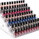 Nail Polish Organizer Acrylic Display Rack for Nail Polish Holder Sunglasses Organizer Essential Oils Holder Clear Eyeglasses Display Case Makeup Organizer