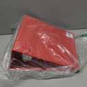 Samsill Durable 6 inch 3 Ring Binder, Locking D Ring 100% Recycled Chipboard, Red