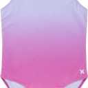 Hurley Girls One Piece Swimsuit (10, China Rose)