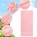 Breling 3 Pcs Easter Bunny Eggs Hand Towels for Bathroom 100% Cotton Happy Easter Bath Towel Decorations Soft Embroidered Home Decoration for Spring Gift Accessories, 13.3'' x 29''