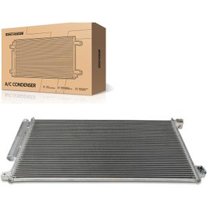 Torchbeam Air Conditioning A/C Condenser For 2003 2004 2005 2006 2007 Honda Accord 2.4L/3.0L, Replace# HO3030131,80110SDBA62,7-3086,3086,80110SDAA02