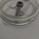 20 oz Glass Tumblers, Iced Coffee Cups with Lids and Glass Straws, Thickened Wall Ribbed Glass Cups, Ideal for Smoothies, Cocktails, and Juices  Vintage and Durable Drinkware  1 Pack