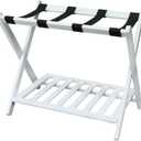 Casual Home Luggage Rack, White (New)