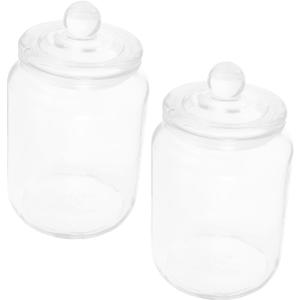 Sealed Food Storage Tanks Glass Jar Airtight Lid Cereals Container Bean Holder Tea Canister