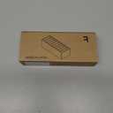 YUXUN Business Card Storage Holder,10 Compartment Organizer for Desk, Clear Plastic Acrylic Card Display for Photocards Merchandise Cards, 2.76"x2.17"x3.15" per Slot,No Assembly