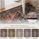 Lahome 8x10 Ultra-Thin Living Room Rug Non-Slip Washable Non-Shedding Oriental Vintage Distressed Carpet for DiningBedroomOffice Adelyn