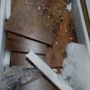 LITTLE TREE Small Corner Shelf, Modern 5-Tier Wall Corner Bookshelf, Stylish Bookcase Storage Rack for Small Space, Living Room, Bedroom (1 Pack, Rustic)