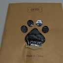 PUPTECK Anti-Slip Dog Socks with Double Sides Grips for Small Medium Large Dogs Hardwood Floors Prevents Licking, Dog Shoes for Hot Pavement Traction Control Paw Protector for Senior Dogs, Grey L (Large (4 Count))