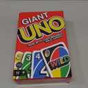 Mattel Games Giant UNO Card Game for Kid, Adult & Families, Color Blind Accessible & Customizable Large Deck