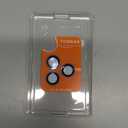 TORRAS 3-Year Ultimate Durability for iPhone 17 Pro Max/17 Pro Camera Lens Protector-1:1 Invisible Fit & Ultra Clarity, Military-Grade 9H+ Aerospace Glass, Anti-Scratch, Metal Frame, Deep Blue