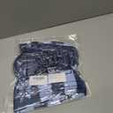 Chicingyou 3 Pcs Kids Hat Gloves Scarf Set Winter Knitted Beanie with Earmuffs Double Layer Scarf for Boy Girl 8-12 Years Old (Blue)