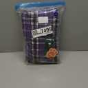 Kuoser Warm Dog Coat, Waterproof Dog Jacket for Extra Large Dogs, Adjustable Durable XL Doggie Winter Coat Reversible Cozy Puppy Cold Weather Apparel from Small to Large Breed, Purple XL