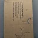 Standing Desk Adjustable Height, Mobile Stand Up Desks with Wheels Small Computer Desk Rolling Desk, Portable Laptop Desk Black Standing Table Sit Stand Home Office Desks 16"x31.5" Height 27"-43.5"