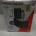 Frigidaire Countertop Portable, 26 lb per Day Bullet Ice Maker Machine (Black Stainless Steel)