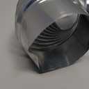 Hicarer 2 Pcs 4 Inch 90 Degree Galvanized Dryer Elbow Vent Tube Connector Adjustable Dryer Vent Elbow Connector for 4" HVAC Duct Pipe Hose Ductwork