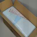 Amazon Basics Dog and Puppy Pee Pads with 5-Layer Leak-Proof Design and Quick-Dry Surface for Potty Training, Standard Absorbency, X-Large, 28 x 34 Inch - Pack of 60, Blue & White