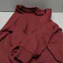 JMIERR Men's Casual Long Sleeves Crewneck Sweatshirts Cotton Pullover Sweatshirt for Men (Medium, Burgundy)