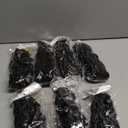 7 Packs Goddess Locs Crochet Hair for Black Women, Faux Locs with Curly Ends, Boho Style Locs, River Locs, Pre-Looped Crochet Hair with Curly Ends (14 Inch, 1B)