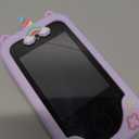 Kids Smart Phone for Girls, Christmas Birthday Gifts for Girls Age 3-10 Kids Toys Cell Phone, 2.8" Touchscreen Toddler Learning Play Toy Phone with Dual Camera, Game, Music Player, 8GB Card Purple