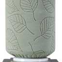 5 Gallon Water Bottle Cover, Water Dispenser Barrel Dust Cover, High Stretchy 3D Leaf Water Bucket Protector Covers, Reusable Elastic Water Jug Sleeve for Home, Hotel, Restrant (Green)