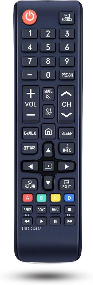 BN59-01289A Replacement Remote Control for Samsung TV TM1240A MU6070 UN40MU6290 UN40MU6290 UN50MU6290 UN55MU6290 UN65MU6290 UN50MU6070 UN65MU1290 UN55MU6071F UN40MU6290FXZA UN55MU6071FXZA
