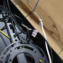 70" LED Linear Pendant Light Fixtures, 25W Dimmable Pool Table Light with Remote, Modern Island Lights for Kitchen Dining Room Living Room Office Bar, 3000k-6000k, Black (71IN)