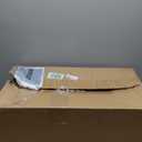 45.5" L Kitsure Collapsible Wagon - Heavy Duty Foldable Wagon with 440lbs Capacity, Adjustable Handle, Shopping Cart with Wheels for Camping, Groceries, Black, 45.5" x 24.0" x 38.0"