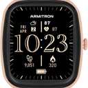 Armitron Connect Lunar Smartwatch, Health and Fitness Tracker, Sport Modes, Water Resistant and More (Blush Pink)