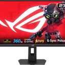 ASUS ROG Strix 27” 1440P GSYNC Pulsar HDR Gaming Monitor (XG27QNGV) - QHD, 360Hz (Above 144Hz), 1ms, Ultrafast IPS, Esports Dual-Mode, Ambient Adaptive Technology, Aura Sync
