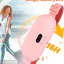 Stocking Stuffers for Women Portable Heating Pad for Period Cramps Cordless Electric Menstrual Heating Pad for Cramp Relief Travel Idea Christmas Gifts for Women Her Mom Teens Girls Mother (Pink)