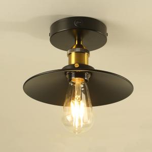 12V RV Vintage Ceiling Light with E26 Bulb, 3000K Warm White LED Fixture, On/Off Switch, Easy Installation for RV, Motorhome, Camper, Boat