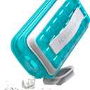 Ice Cube Tray with Lid - NO SPILL Innovative Patented Ice Tray for Freezer - NO TOUCH Silicone Ice Cube Tray for Freezer - This Ice Maker Makes 18 Cubes/Serv and 54/Day - Ice Cube Mold by ICEBREAKER