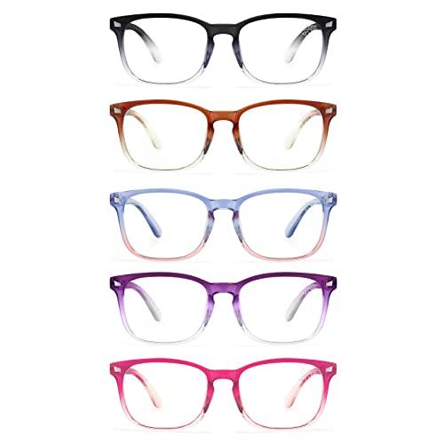 CCVOO Reading Glasses for Women/Men, Eyeglasses, Blue Light Readers for Women/Men, Computer Eye Glasses, Cheaters +3.25