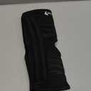 MUELLER Sports Medicine Self Adjusting Knee Brace for Men and Women, Knee Stabilizer for Compression and Pain Relief Support, Ideal for Arthritis, Sprains, Black, One Size