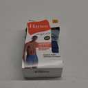 Hanes Originals Supersoft Boxer Briefs, Viscose from Bamboo Men's Underwear, Solids & Prints, 3-Pack (Large, Black)