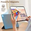 JETech Magnetic Case ONLY for iPad Pro 11 Inch (2022/2021/2020/2018 Model), and iPad Air 5/4 (10.9-inch 2022/2020), Support Pencil 2nd Gen Charging, Magnetic Attachment (Black)
