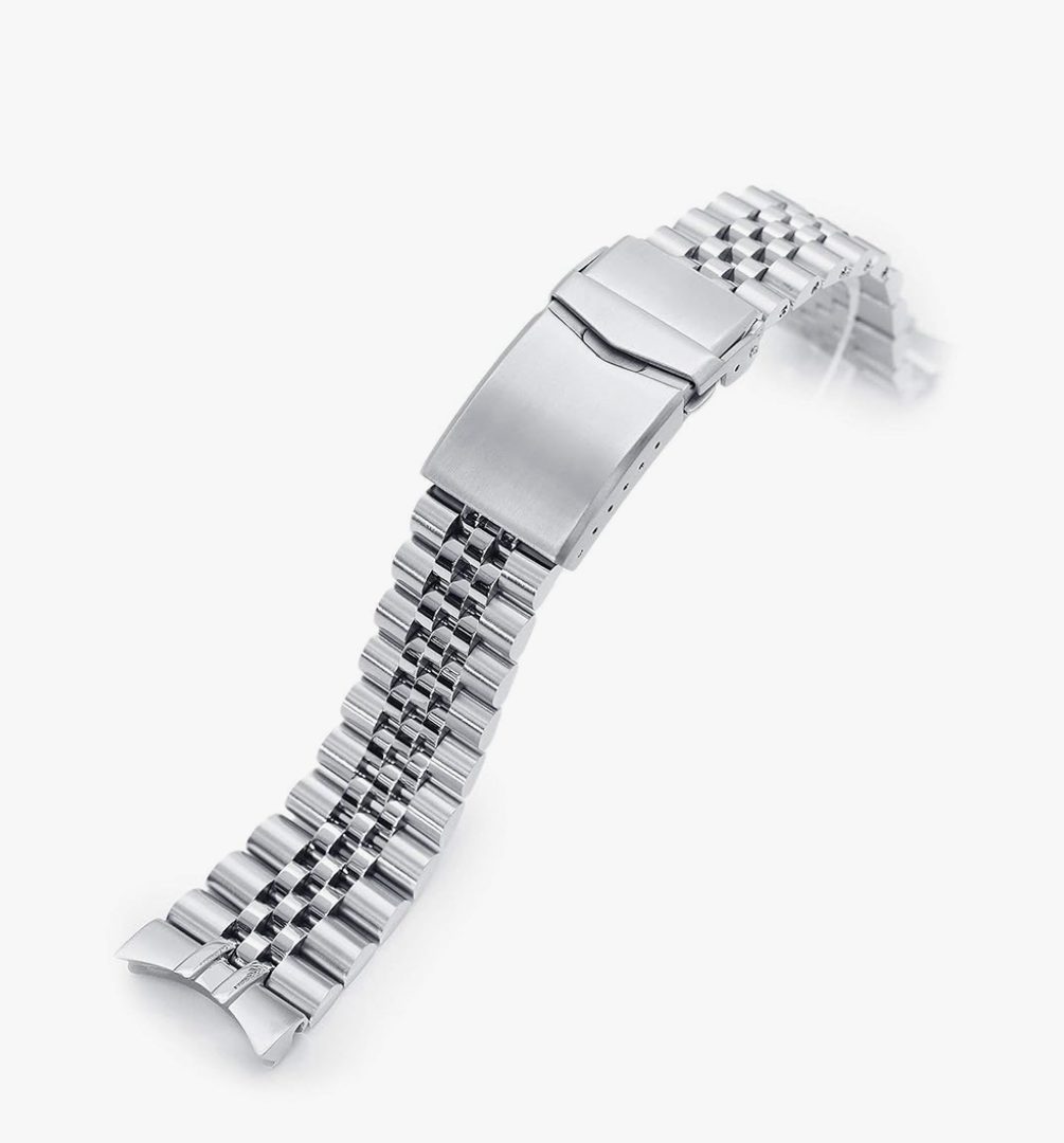 MiLTAT 22mm JUB Watch Band compatible with Orient Kamasu RA-AA0004E19A RA-AA0001B19A RA AA0002L19B