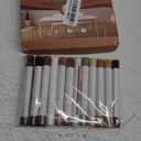 Wood Filler Sticks,12colors Wood Wax Crayons for Repairing Scratches, Scuffs, Cracks, and Nail Holes on Wood Furniture, Floors, Cabinets, Tables, and Doors (12pcs)