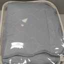 Lush Decor Coastal Chic Scalloped Edge Reversible Cotton Quilt 3 Piece Set, King/California King, Blue & White - Bedding Set - White Quilt - Coastal Decor