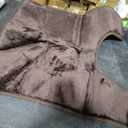 Clara Clark U-Shaped Contour Rug 24" x 19" - Memory Foam Bath Mat, Plush, Cozy, Ultra Soft, Non Slip, Perfect for U-Shaped Toilet Rug, Rugs for Bathroom, Machine Washable, Quick Dry - Chocolate Brown