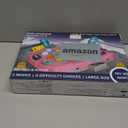 Pink Silver Christmas Ball Ornaments Set for Tree, Assorted Shatterproof Christmas Decorations, Hanging Decor for Xmas Tree Holiday/Party/Home (Pink & Silver & White)