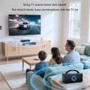 5.8 GHz Wireless TV Speakers for Hard of Hearing Seniors, Portable TV Speakers for Smart TV, No More Struggling for Volume, No Sound Lag, 5 Cables Include to Connect TV