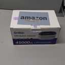 onlikin 35W Ultrasonic Jewelry Cleaner, 45KHz Retainer Cleaner for Jewelry, 5 Timer & 3 Power Modes, Eyeglasses, Rings, Watch Strap, Dentures - 20oz, 304 Stainless Steel Tank, Quiet <38dB (White)